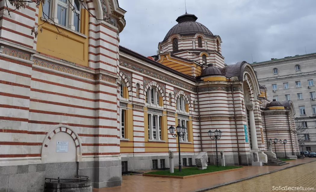 Central mineral bath building in Sofia